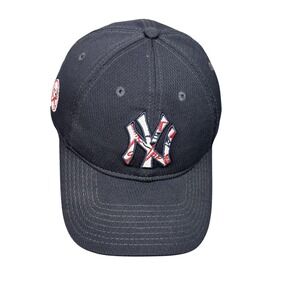 New York Yankees Hat Cap Strap Back Navy MLB Baseball Stars Stripes New Era Mens